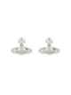 Image 1 of Vivienne Westwood Suffolk Bas Relief stud earrings