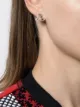 Image 2 of Vivienne Westwood Suffolk Bas Relief stud earrings