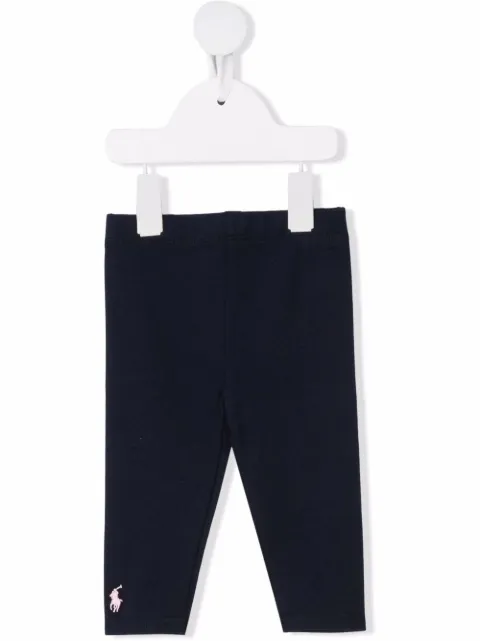 POLO RALPH LAUREN KIDS Polo Pony embroidered trousers