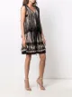 Chanel Pre-Owned 2011 layered striped dress