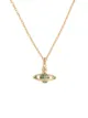 Vivienne Westwood Relief logo pendant necklace