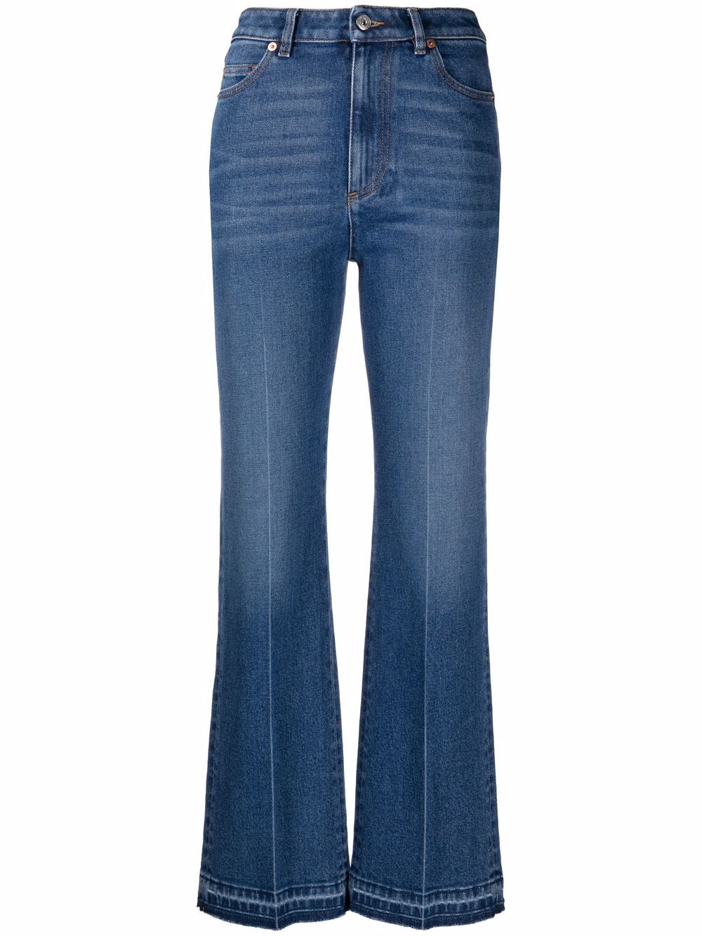 фото Valentino прямые джинсы средней посадки