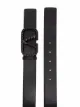 Valentino Garavani studded logo buckle leather belt