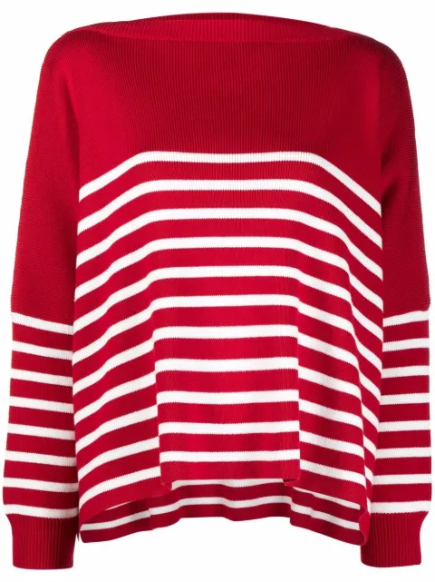 Valentino Garavani horizontal-stripe jumper