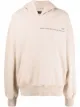 Image 1 of VAL KRISTOPHER slogan-print oversized hoodie