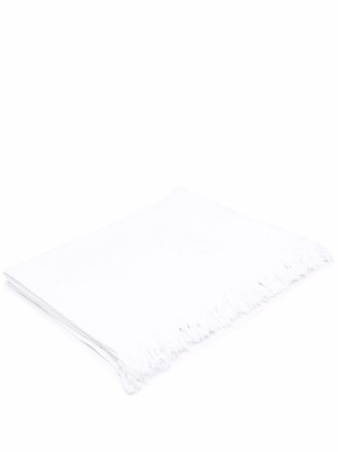 HOT SALE CHANEL 2010s logo-patch towel Women