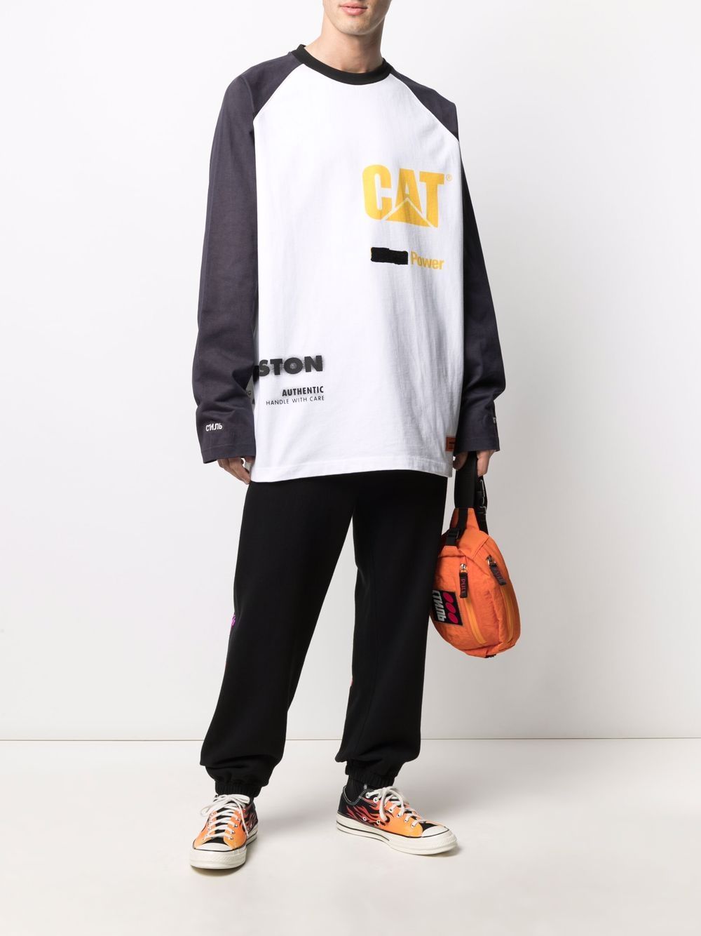 фото Heron preston x caterpillar long-sleeve t-shirt