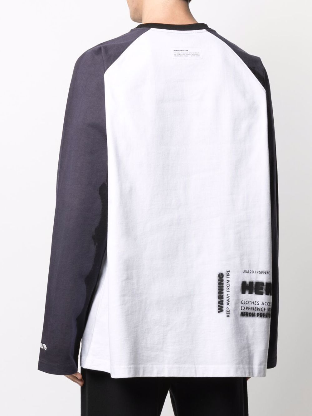 фото Heron preston x caterpillar long-sleeve t-shirt