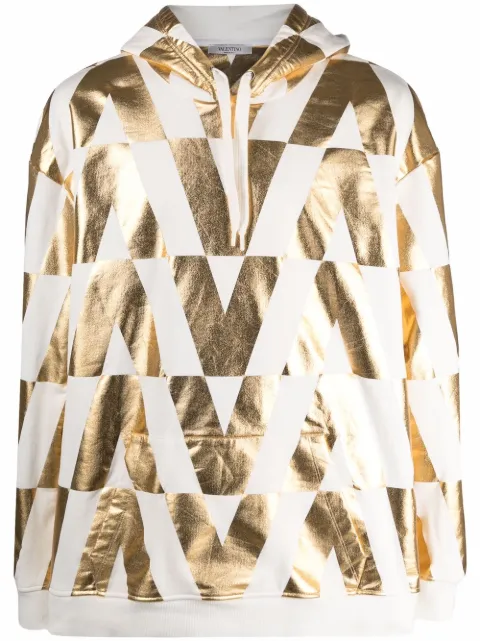 Valentino Garavani hættetrøje med monogramtryk