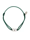 Valentino Garavani VLogo Signature cord bracelet - Green