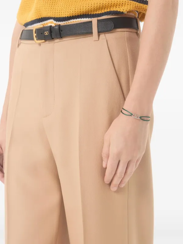 Valentino Garavani VLogo Signature Cord Bracelet | Green