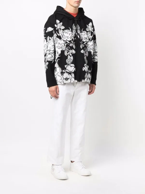 Valentino Floral Butterfly Hooded 