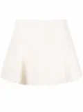 Valentino Garavani flared-effect mini skort - Neutrals