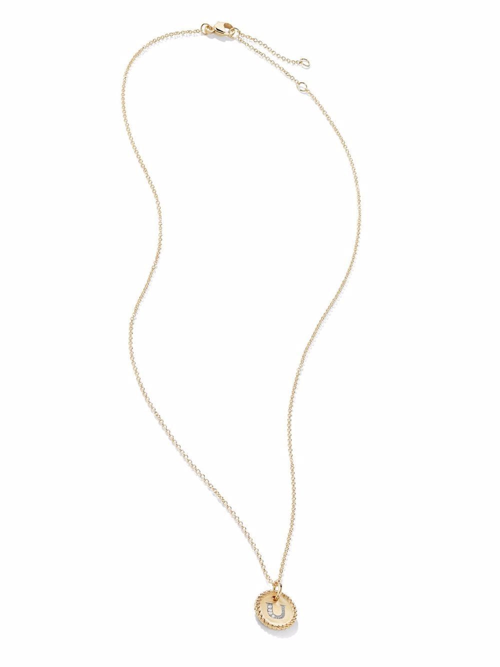 David Yurman 18kt geelgouden halsketting