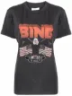 Image 1 of ANINE BING logo-print cotton T-shirt