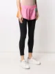 Chiara Ferragni speech bubble logo patch shorts
