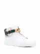 Image 2 of Buscemi colour-block high-top leather sneakers