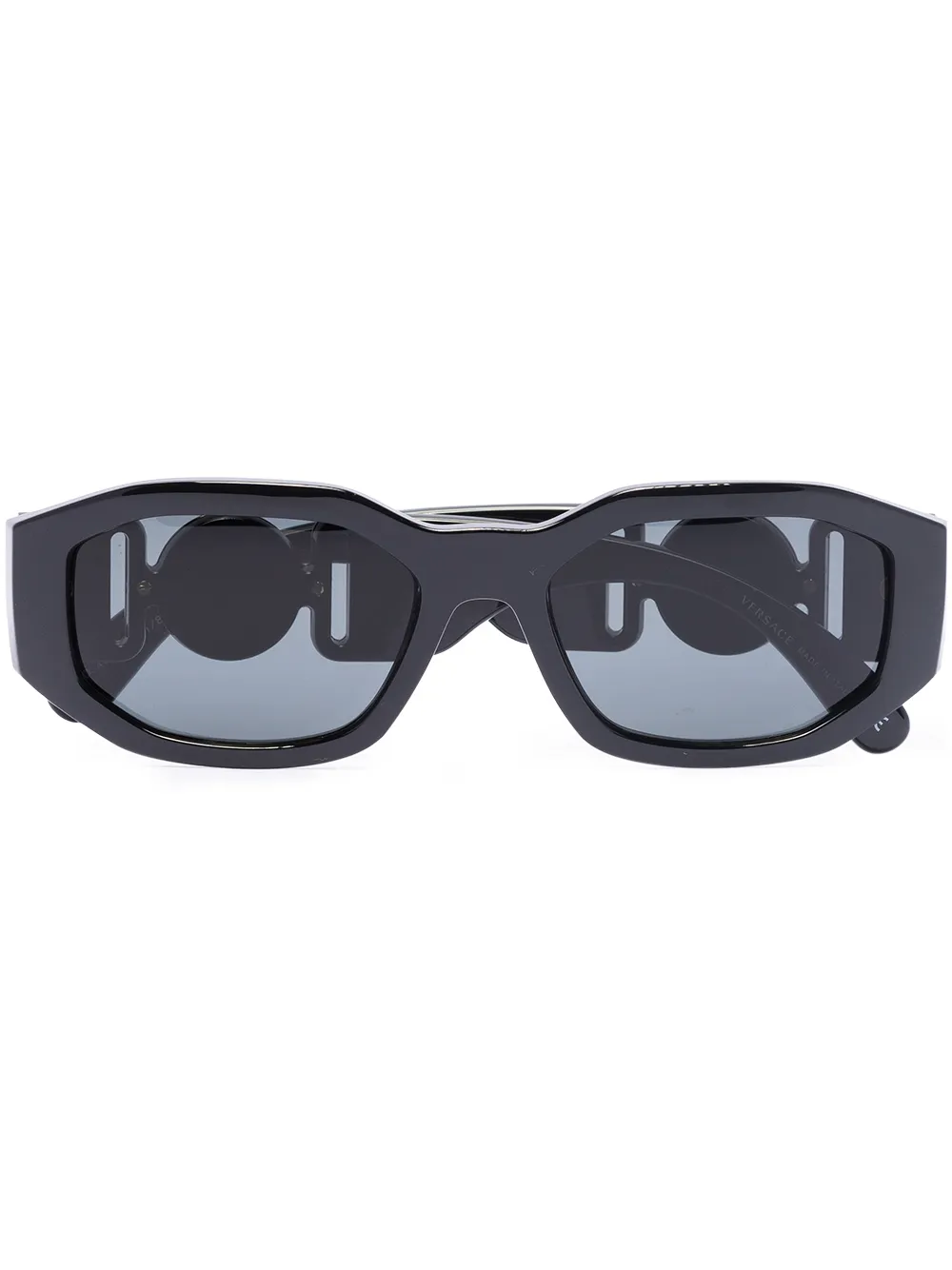 фото Versace eyewear солнцезащитные очки с декором medusa