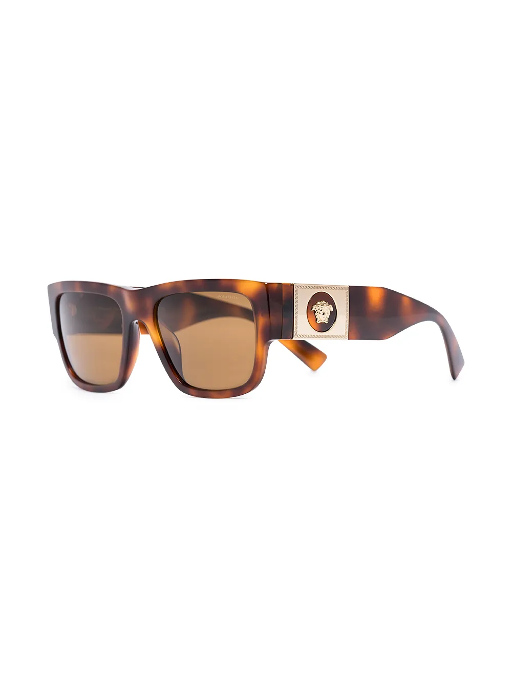Image 2 of Versace Eyewear Medusa Stud rectangle-frame sunglasses
