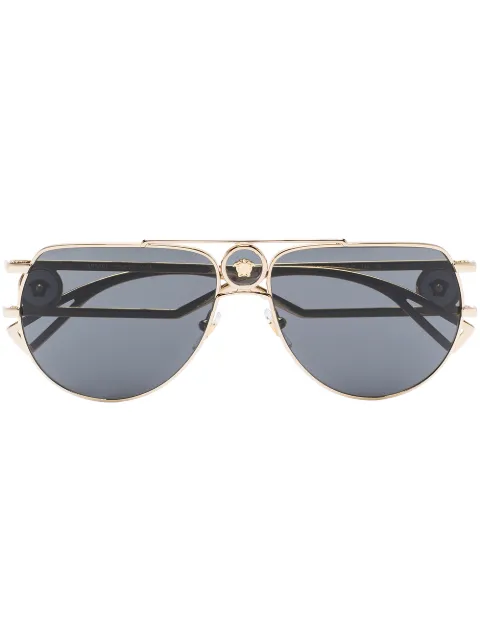 Versace Eyewear Medusa pilot-frame sunglasses