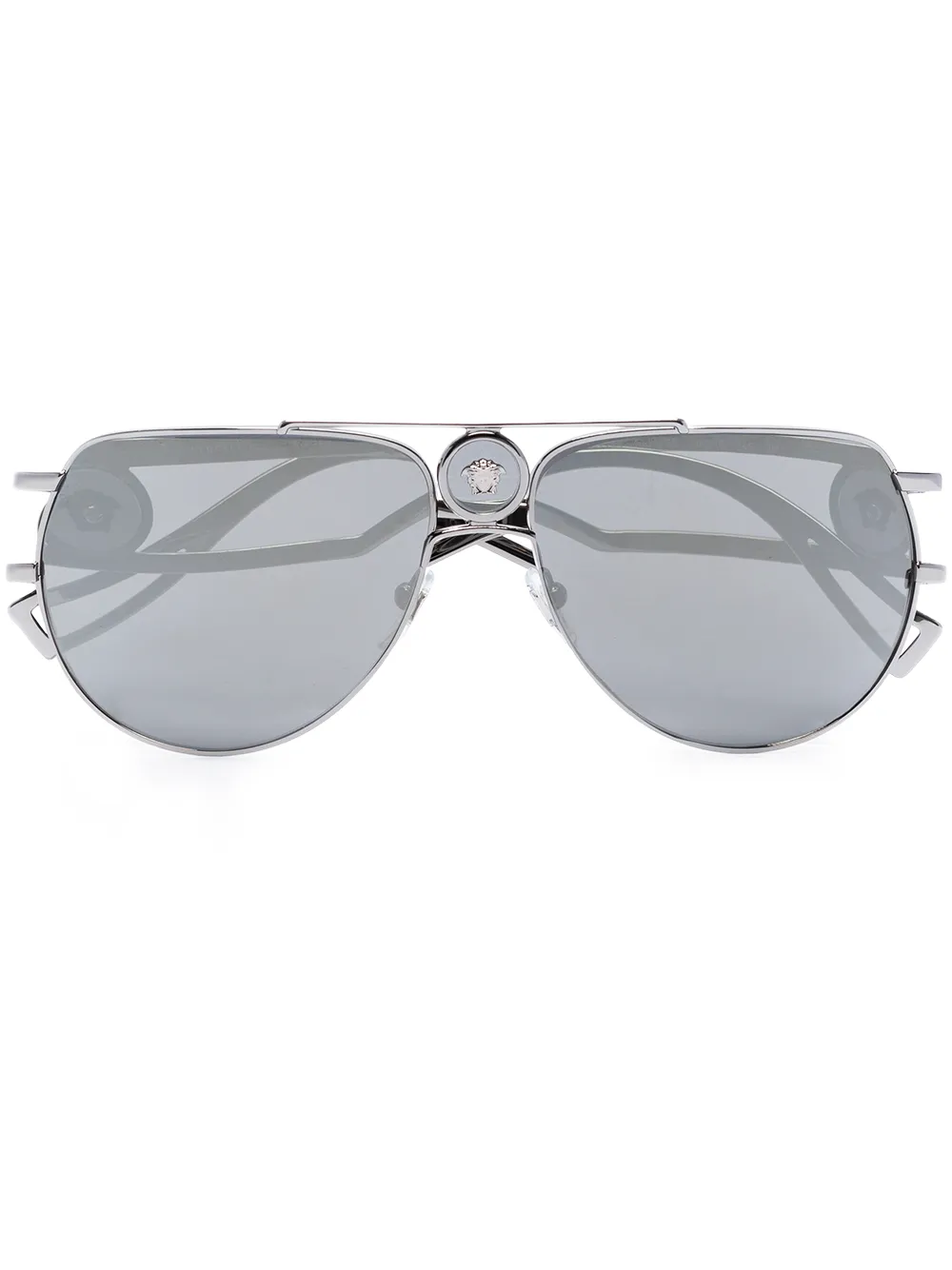Image 1 of Versace Eyewear Medusa pilot-frame sunglasses