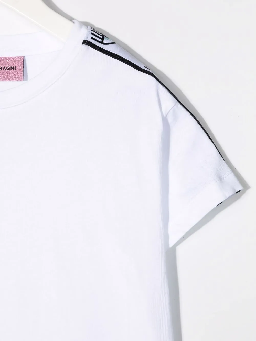 фото Chiara ferragni kids футболка с логотипом