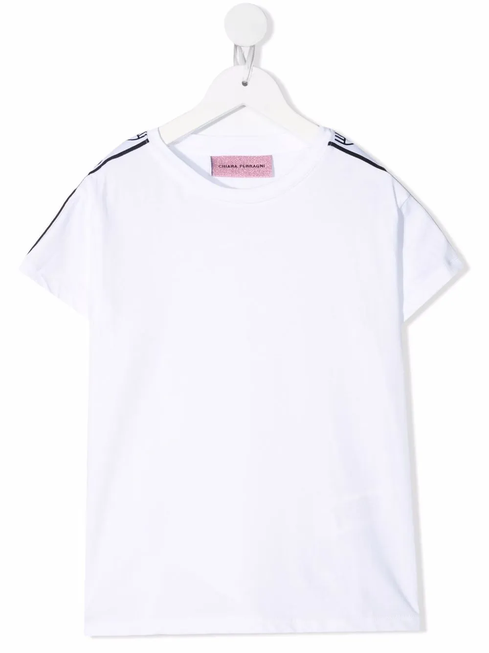 фото Chiara ferragni kids футболка с логотипом