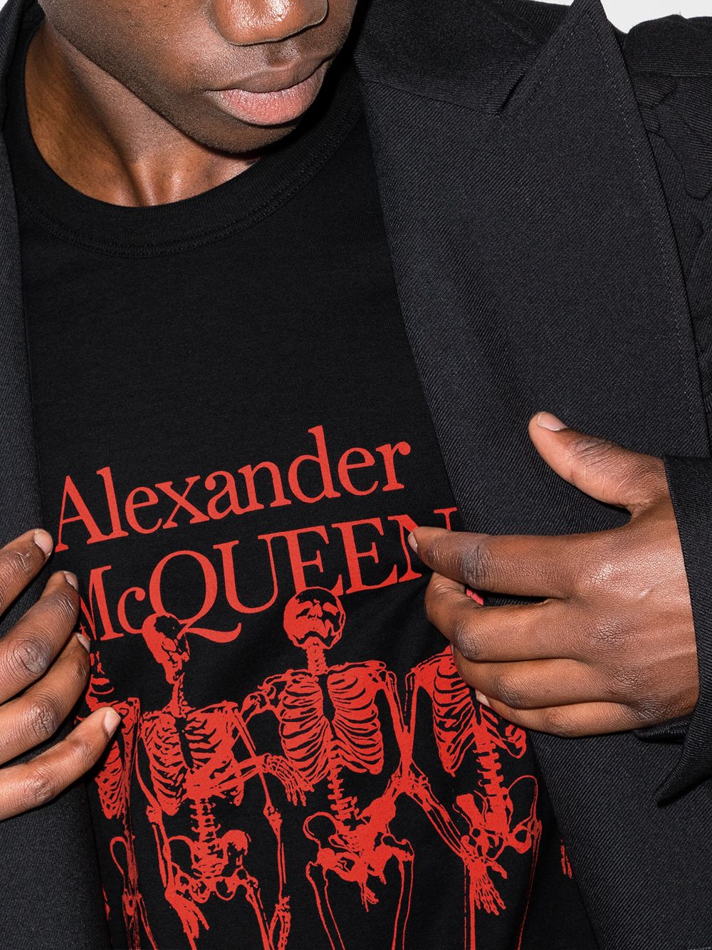 фото Alexander mcqueen футболка с логотипом