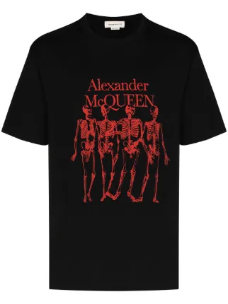 alexander mcqueen skeleton shirt