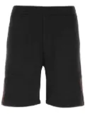 Alexander McQueen logo tape track pants - Black