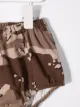 Douuod Kids playera tipo polo con cintura elástica