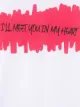 Douuod Kids slogan-print cotton T-shirt