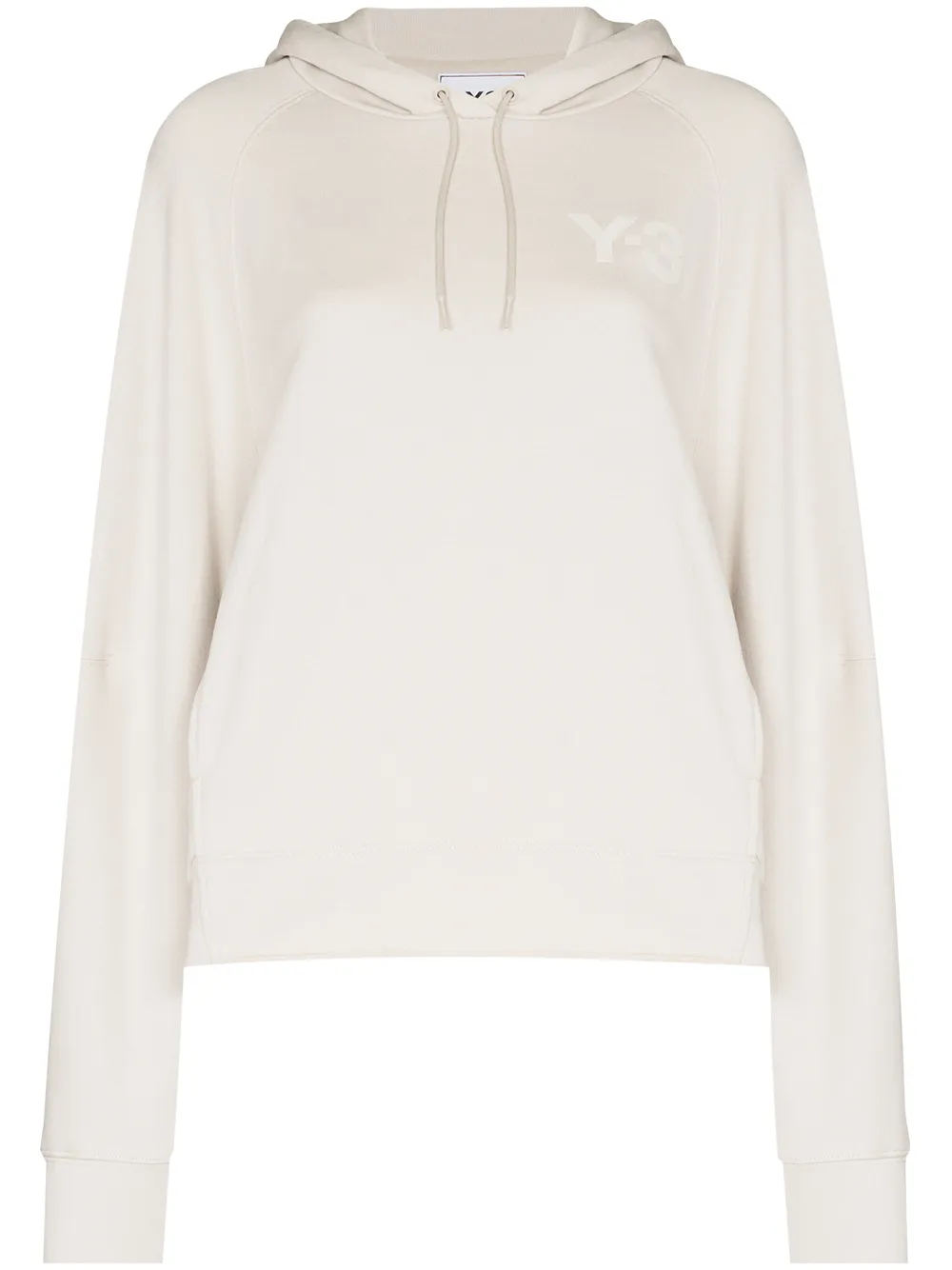 

Y-3 hoodie con logo estampado - Neutro