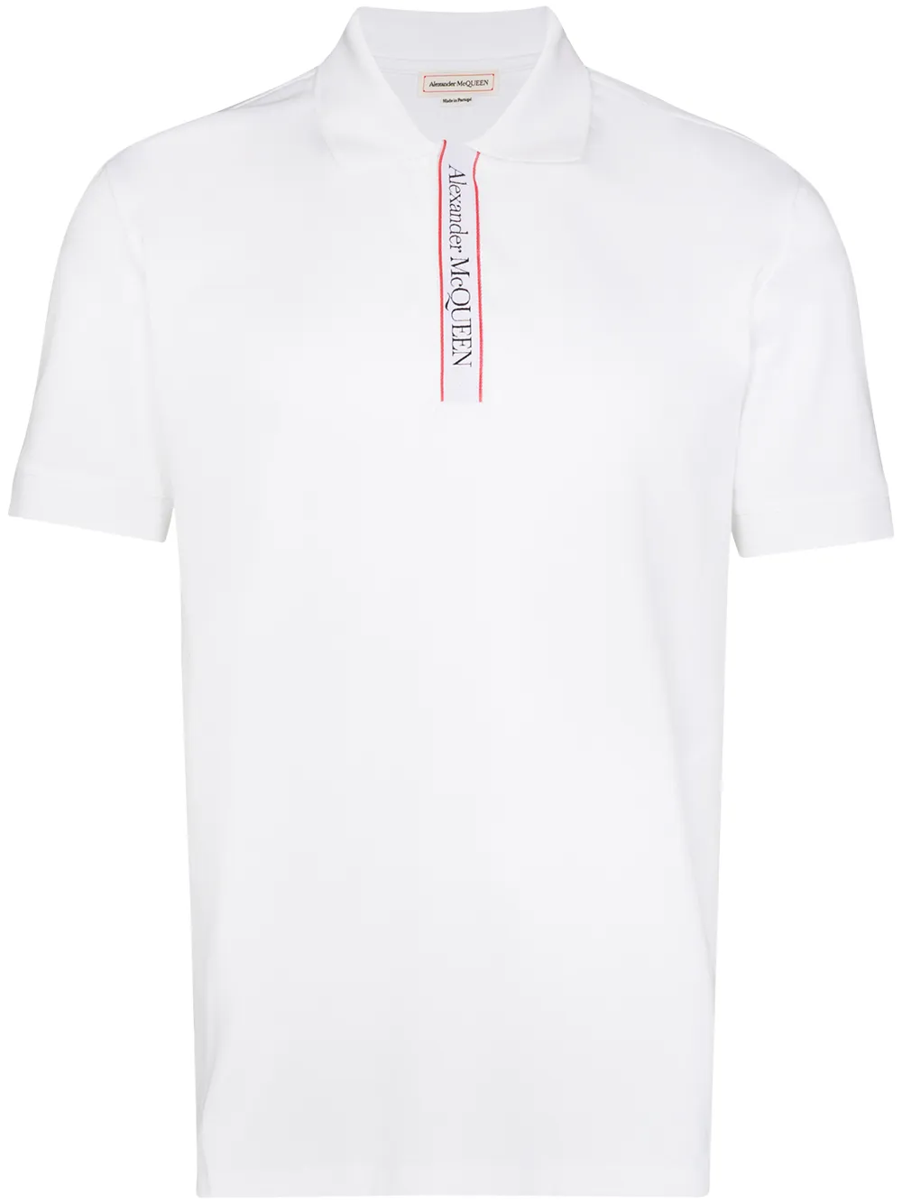 Alexander McQueen рубашка поло с логотипом