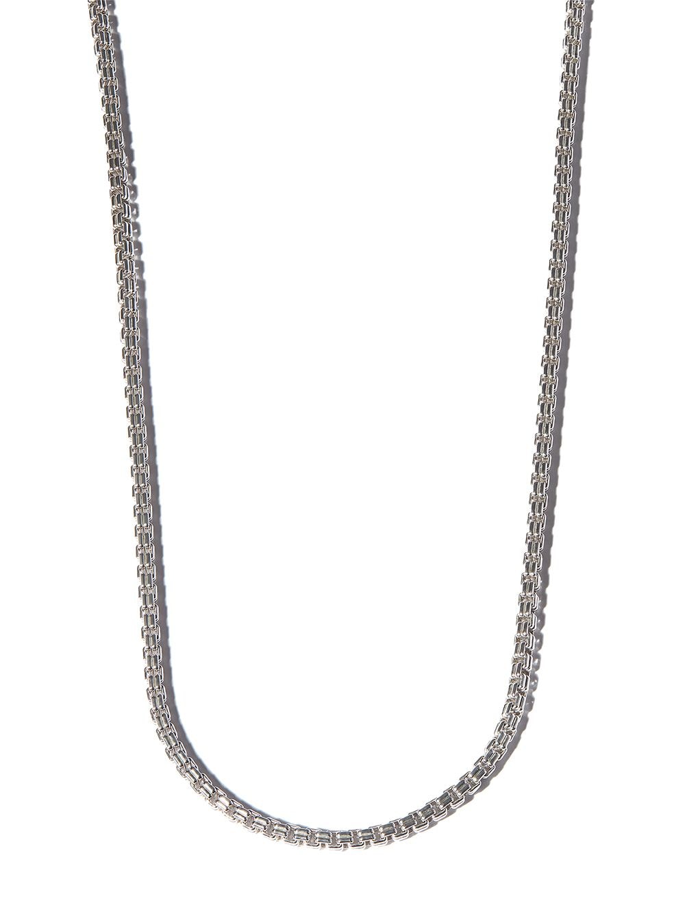 Image 2 of Tom Wood Venetian M double chain necklace
