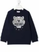 Image 1 of Kenzo Kids logo-embroidered sweatshirt