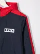 Levi's Kids colour-block hooded jacket