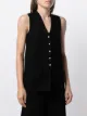 STAUD V-neck vest top