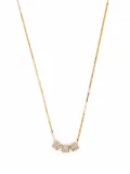 Valentino Garavani crystal-embellished Rockstud necklace - Gold