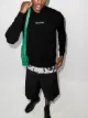 Image 2 of Valentino intarsia-logo crew-neck jumper