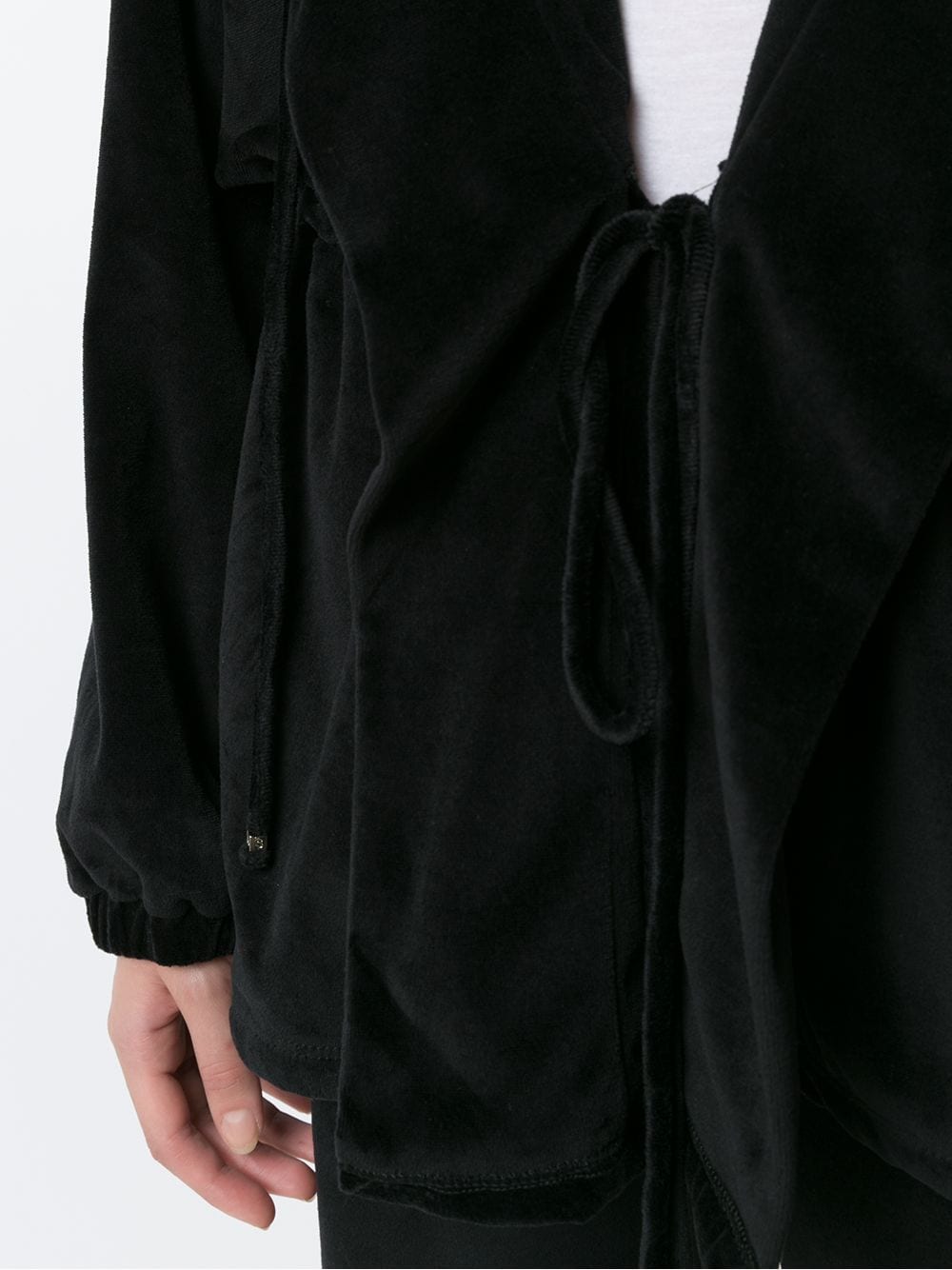 Shop Amir Slama Hooded Slouch Puffer Parka In Black