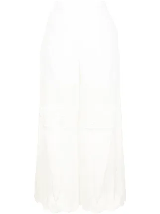 Mame Kurogouchi エンブロイダリー パンツ 通販 - FARFETCH 