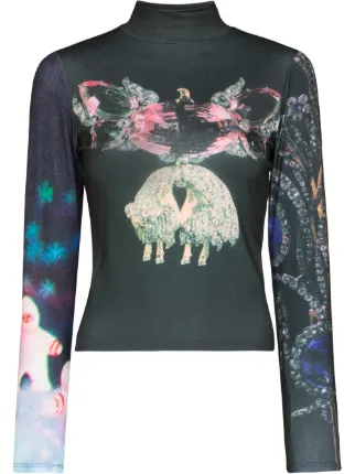 Chopova Lowena Jewel long-sleeve T-shirt - Farfetch