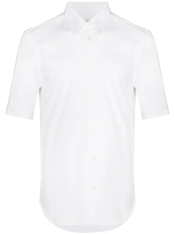 Camicia a maniche corte Farfetch Abbigliamento Camicie Camicie a maniche corte Bianco 