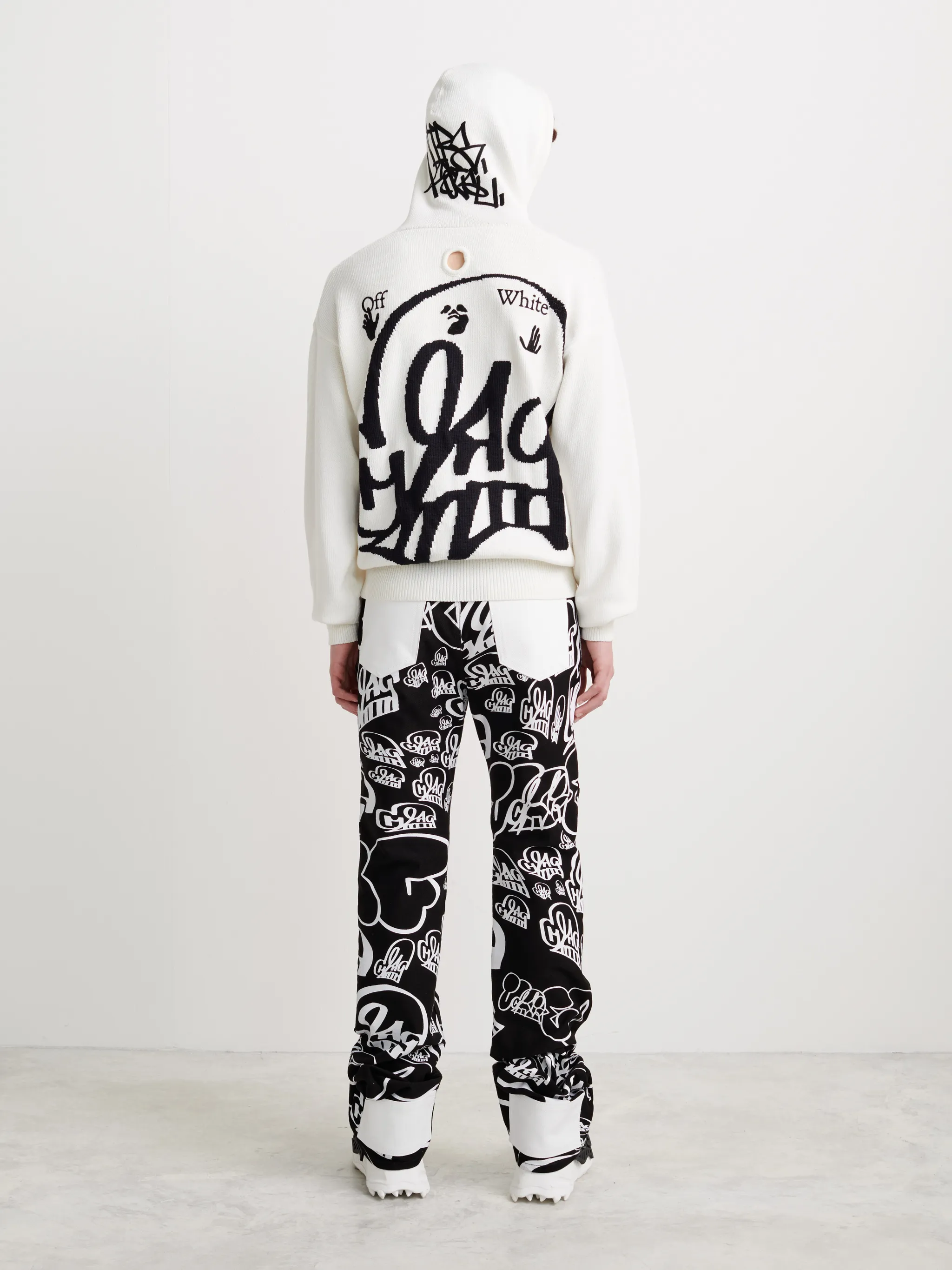 OFFKAT Graffiti Hoodie | Off-White 