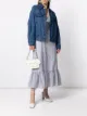 Image 2 of Mame Kurogouchi embroidered collar denim jacket