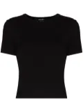 Ksubi short-sleeved cropped T-shirt - Black