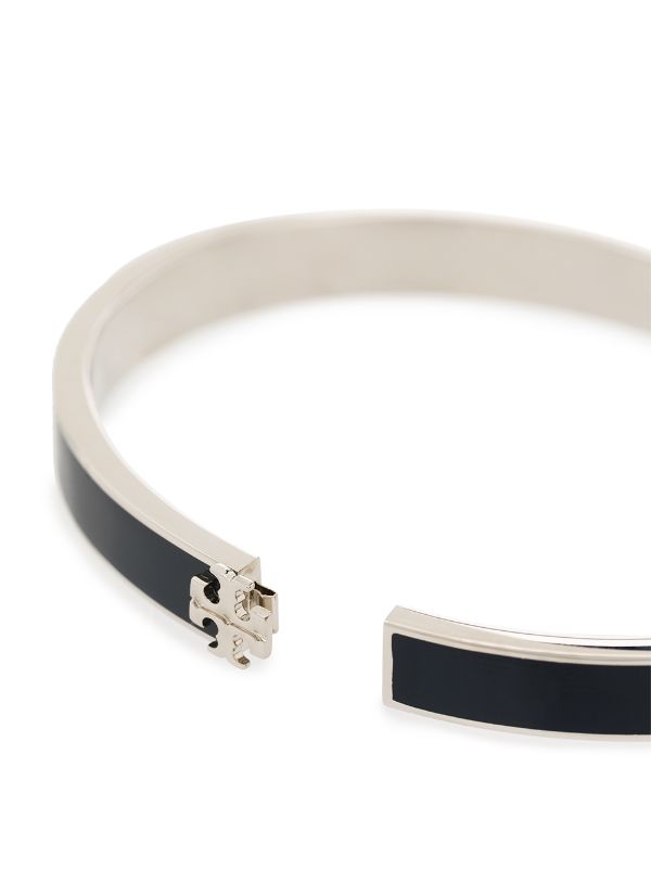 Tory Burch silver Kira cuff bracelet for women | 78418024 at 