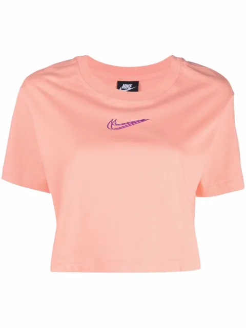 nike swoosh print t shirt
