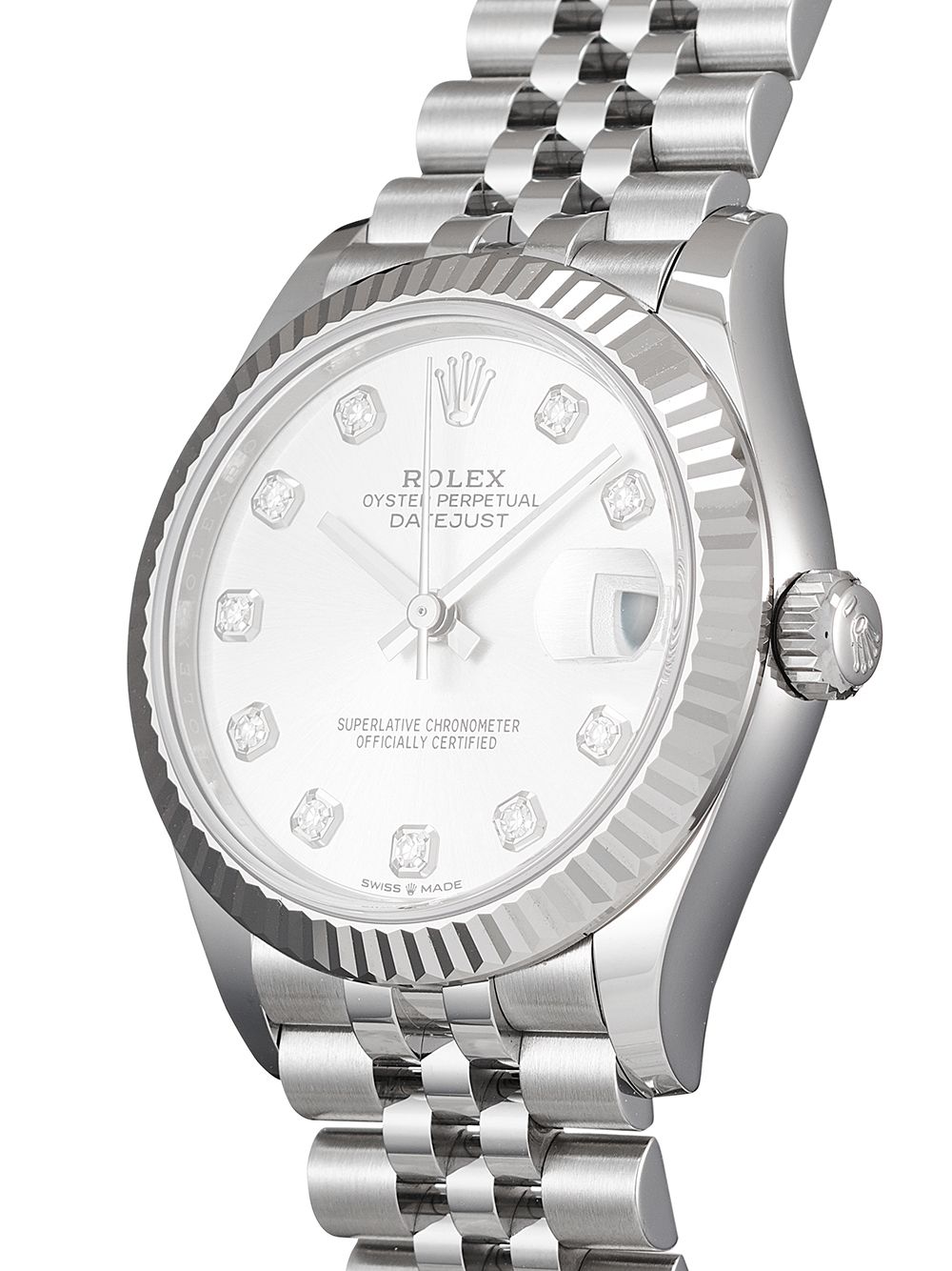 фото Rolex наручные часы datejust pre-owned 31 мм 2021-го года